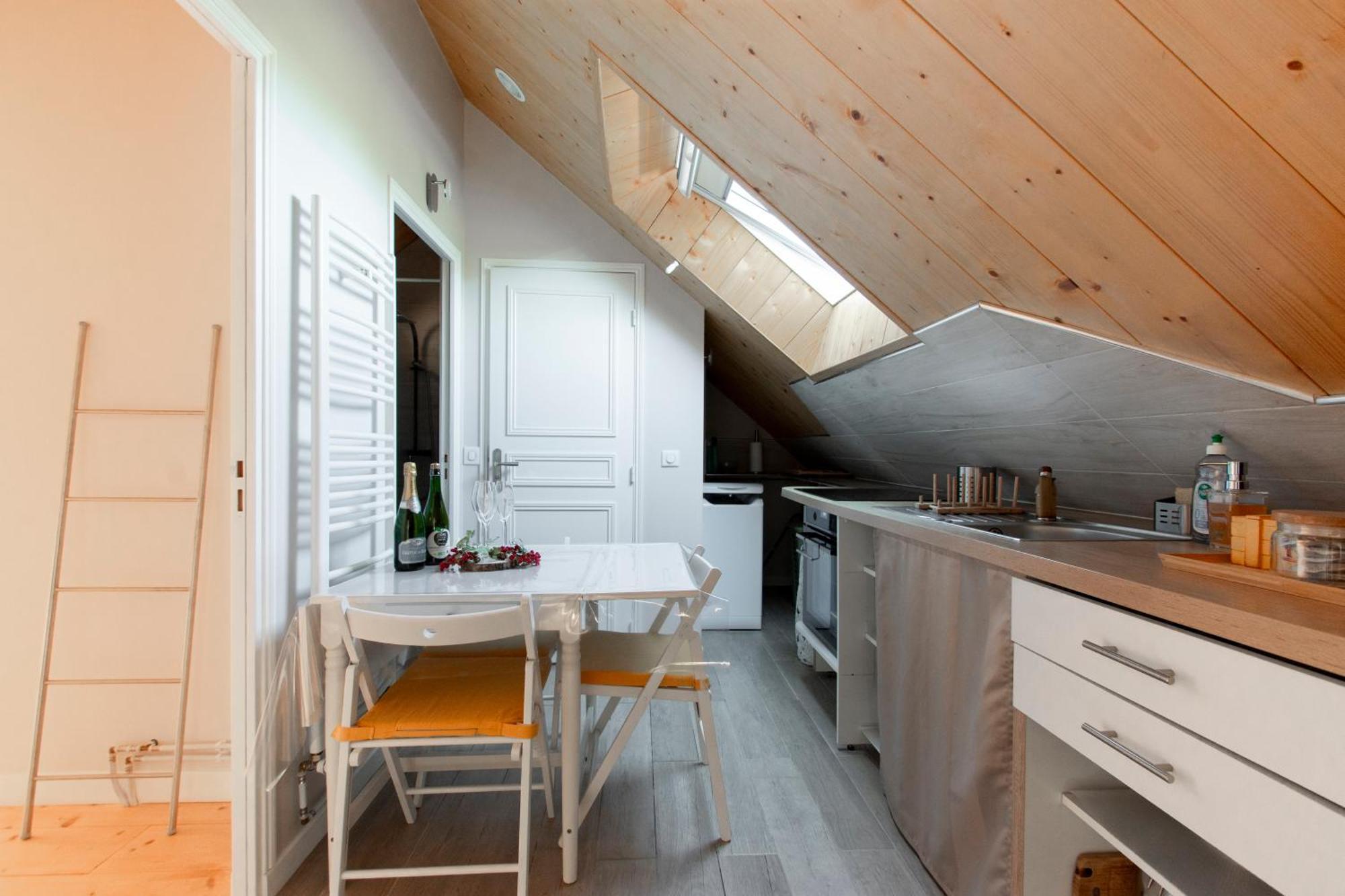 Chalet Like Upstairs Private Suite Étiolles Esterno foto